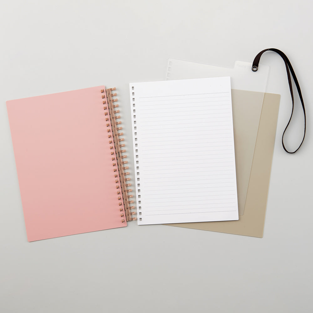 Customized Open Ring Notebook Cover A5