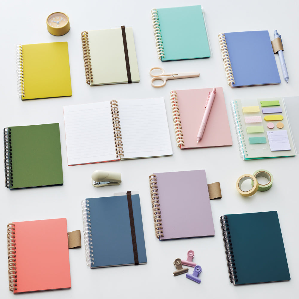 Customized Open Ring Notebook Cover A6