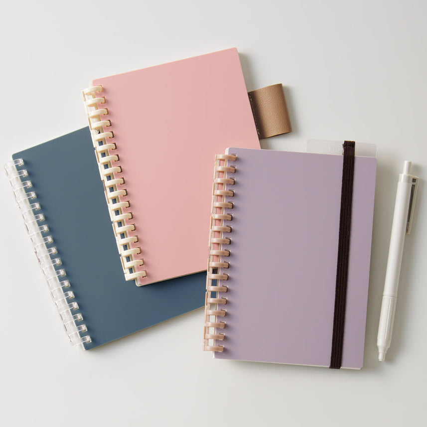 Customized Open Ring Notebook Cover A6