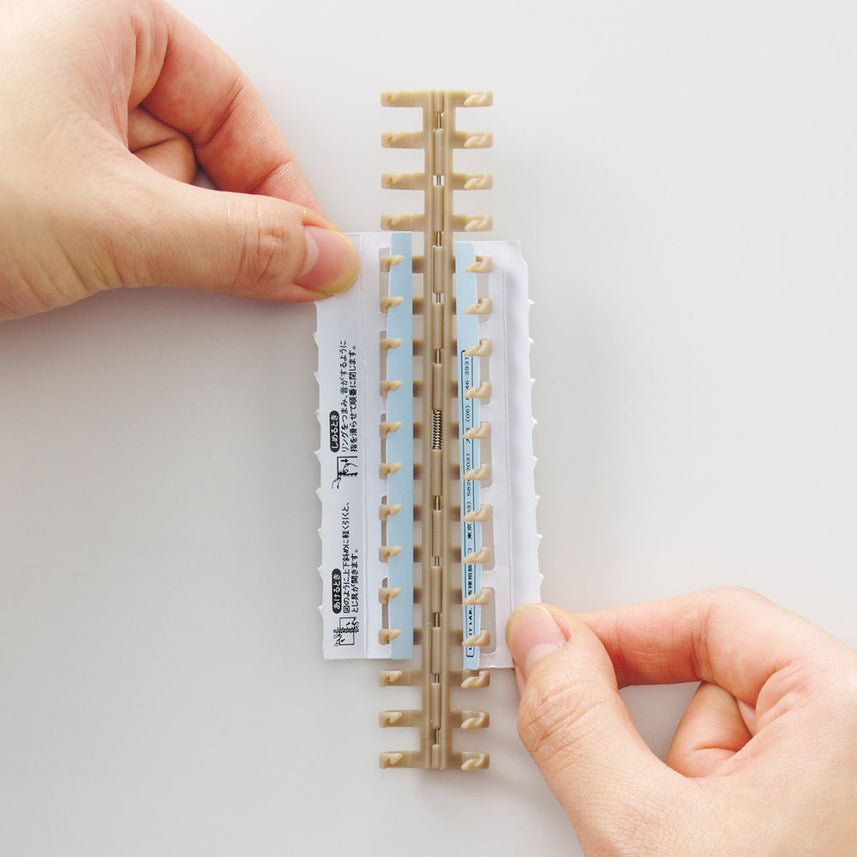 Customized open ring notebook binding device A6