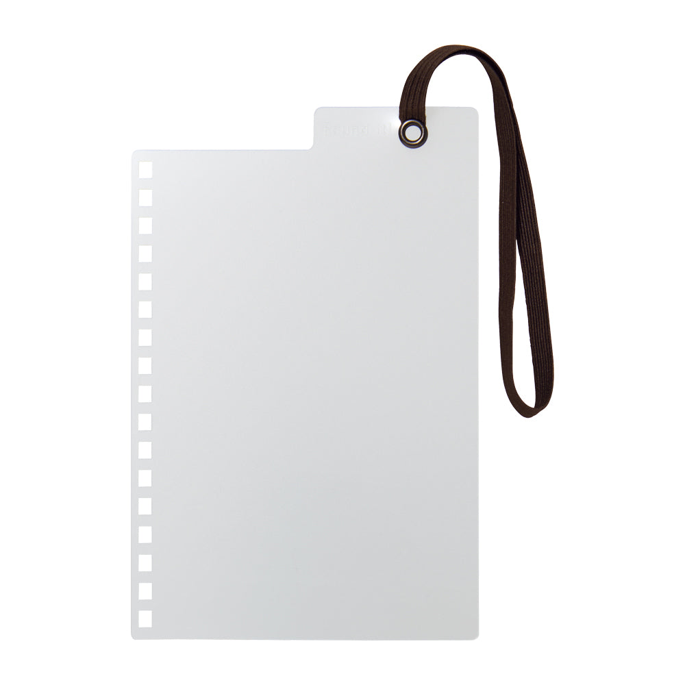 Customized open ring notebook with elastic band, A6