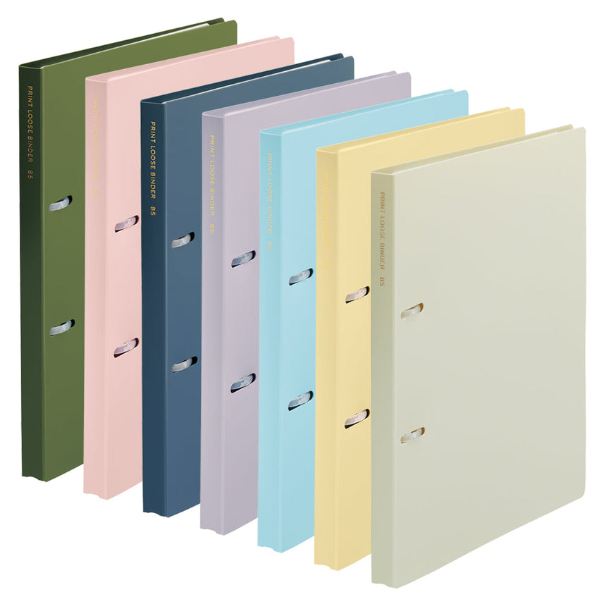 Printed loose binder B5