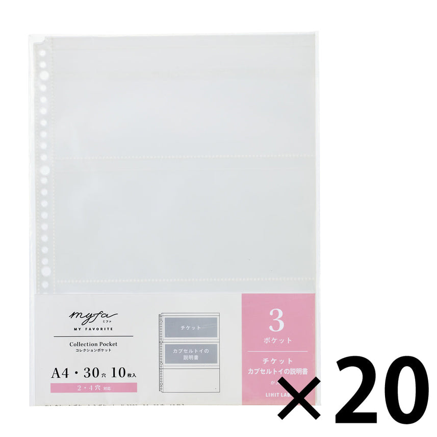 myfa collection pocket 3 pockets A4