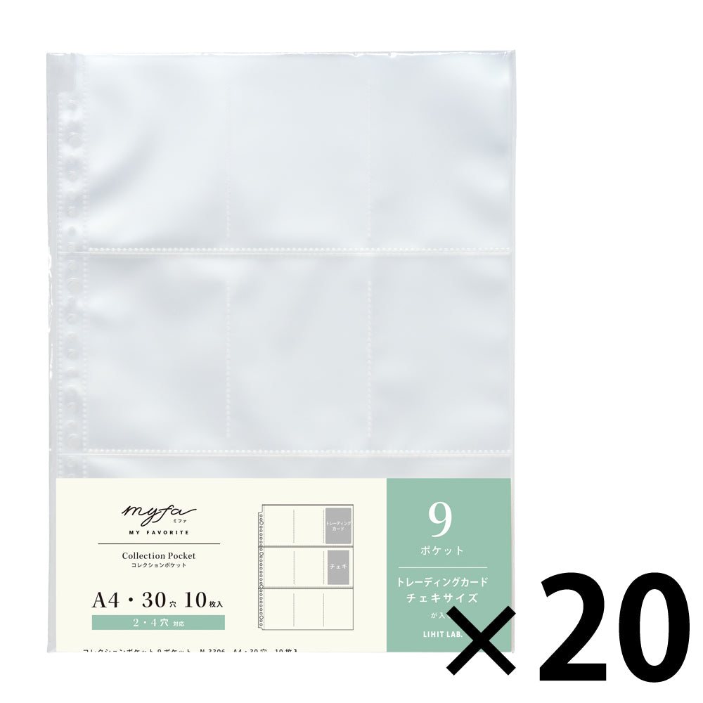 myfa collection pocket 9 pockets A4