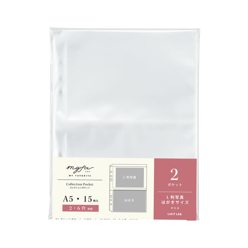 myfa collection pocket 2 pockets A5