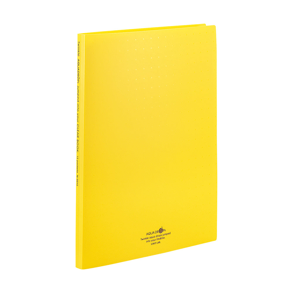 AQUA DROPs Clear Book <Replaceable Pocket Type>