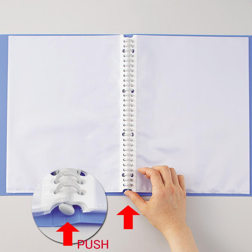 AQUA DROPs Clear Book <Replaceable Pocket Type>