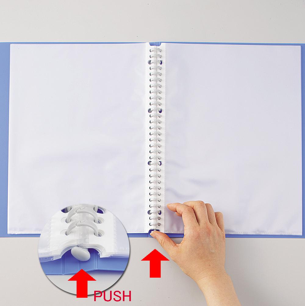 AQUA DROPs Clear Book <Replaceable Pocket Type>