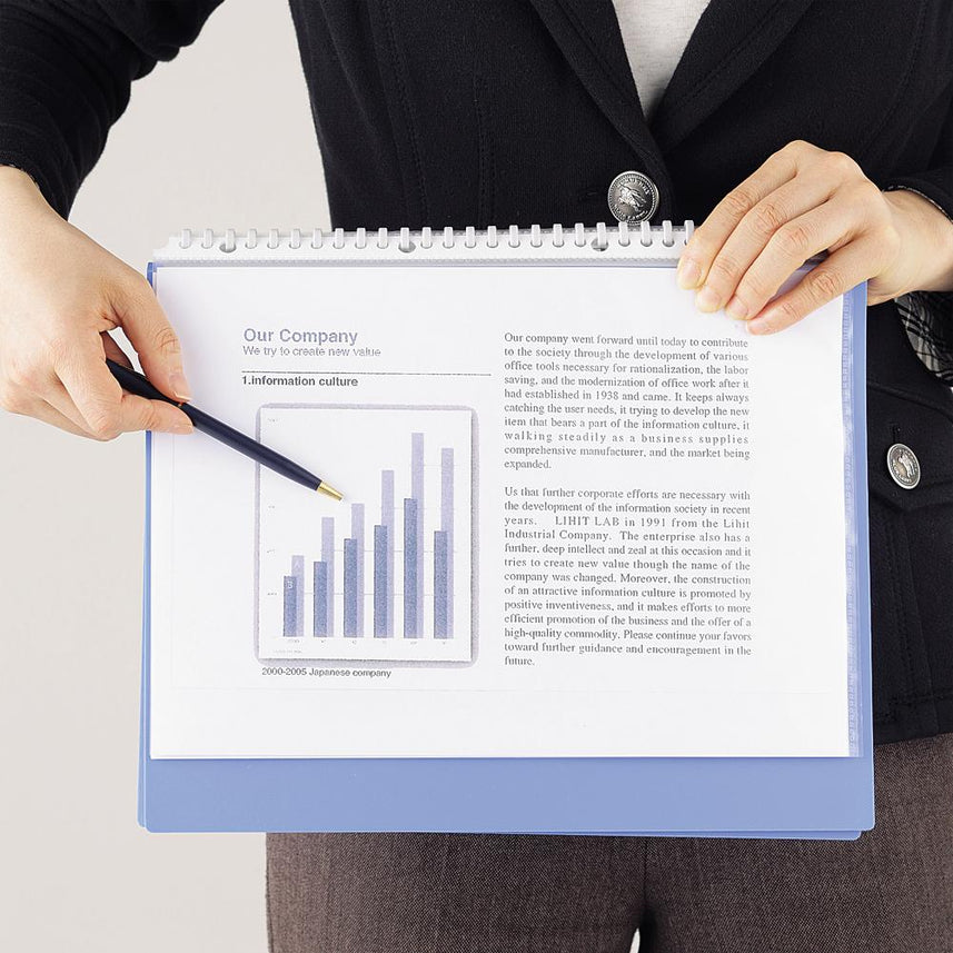 AQUA DROPs Clear Book <Replaceable Pocket Type>