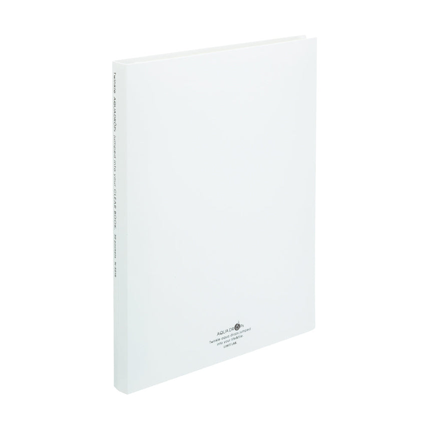 AQUA DROPs Clear Book <Replaceable Pocket Type>