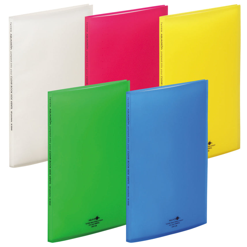AQUA DROPs Clear Book <Side Vents>