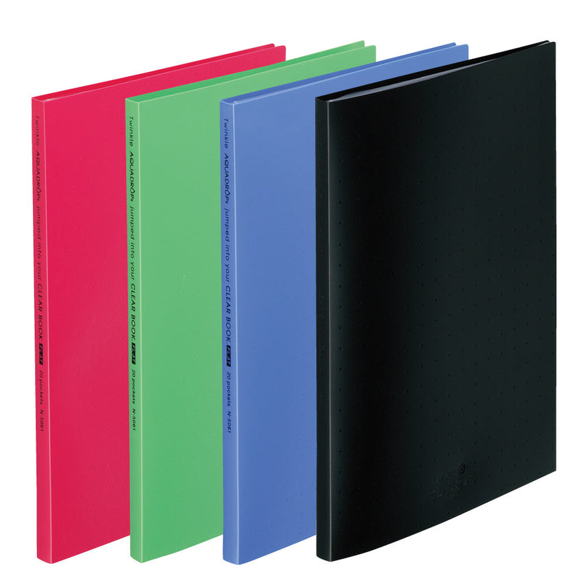 AQUA DROPs Clear Book Flat