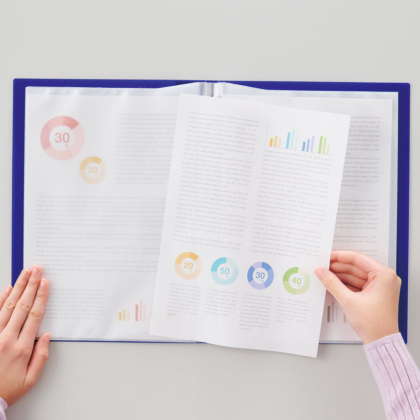 CUBE FIZZ Clear Book <Side Vents>