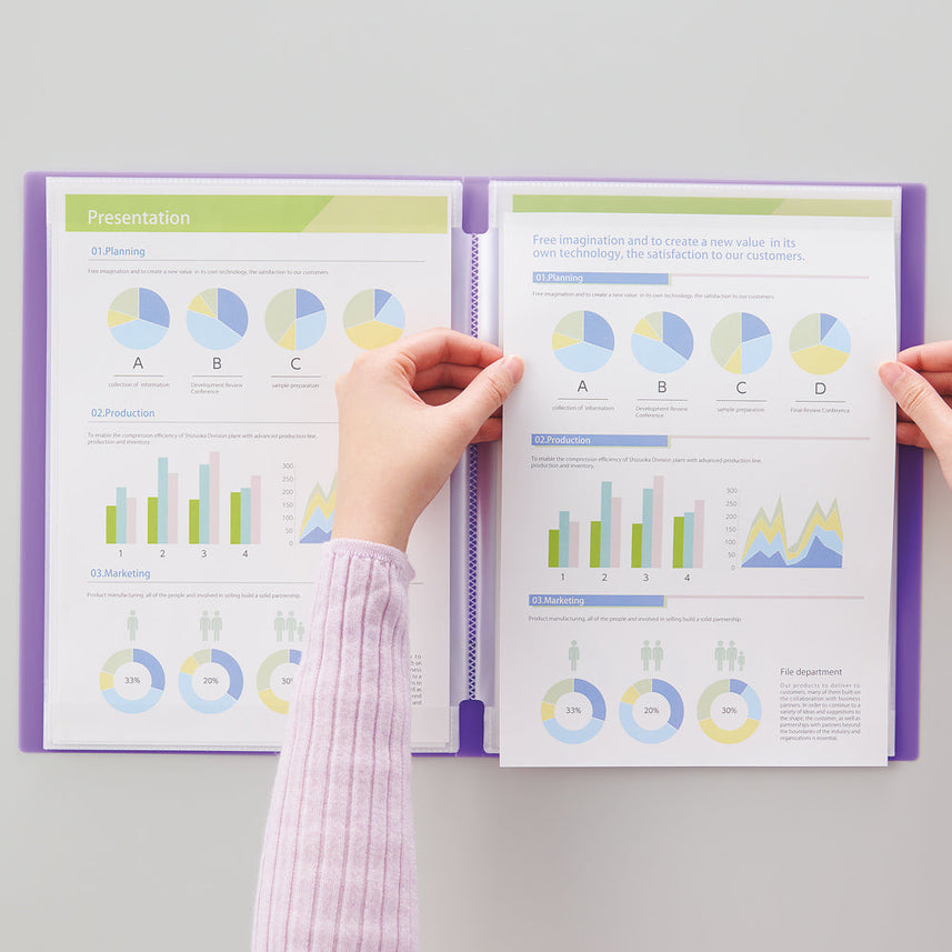 CUBE FIZZ Write-on Clear Book