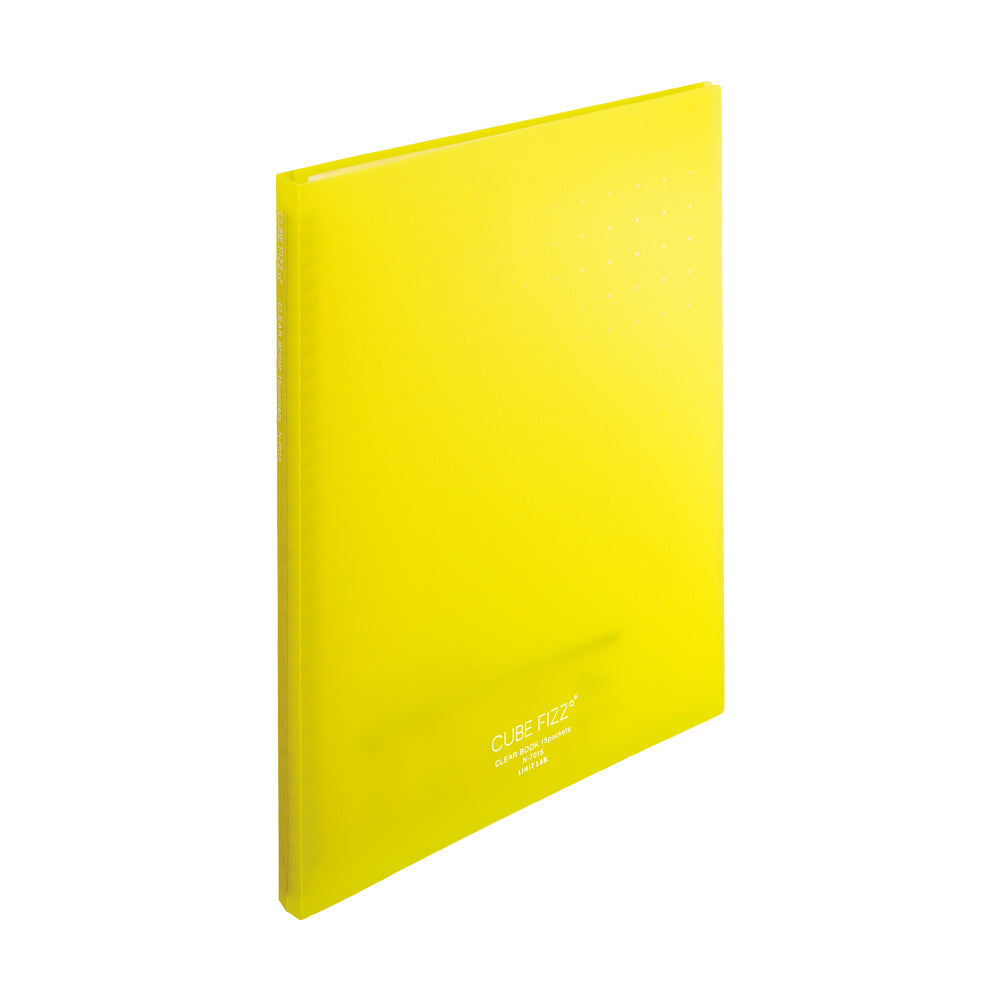 CUBE FIZZ Clear Book <Replaceable Pocket Type>
