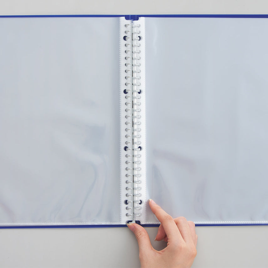 CUBE FIZZ Clear Book <Replaceable Pocket Type>