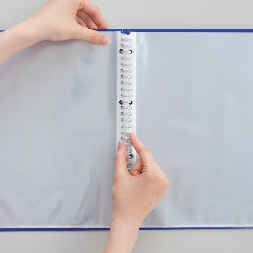 CUBE FIZZ Clear Book <Replaceable Pocket Type>