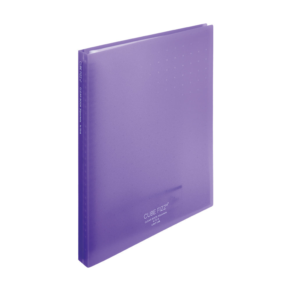 CUBE FIZZ Clear Book <Replaceable Pocket Type>