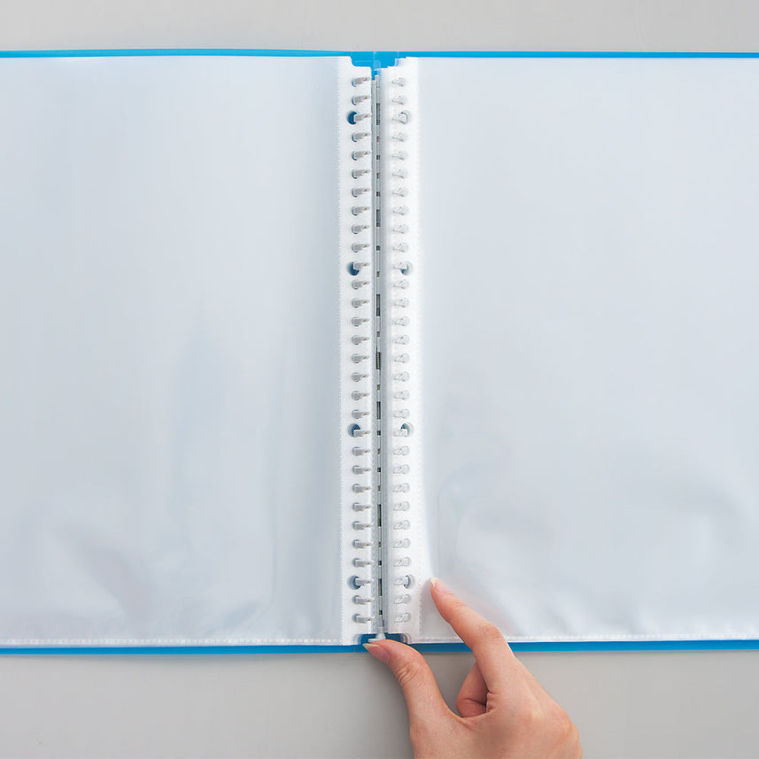 CUBE FIZZ Clear Book <Replaceable Pocket Type>