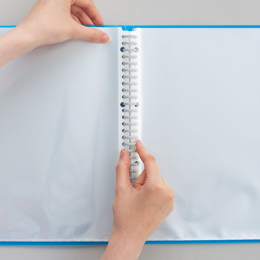 CUBE FIZZ Clear Book <Replaceable Pocket Type>