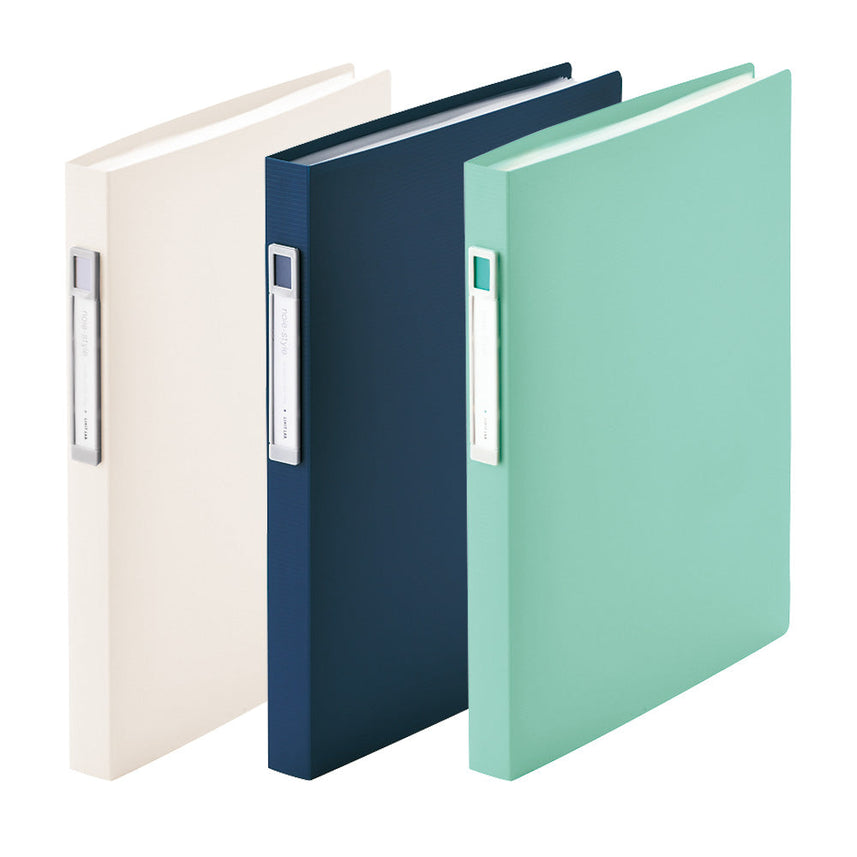 noie-style clear book