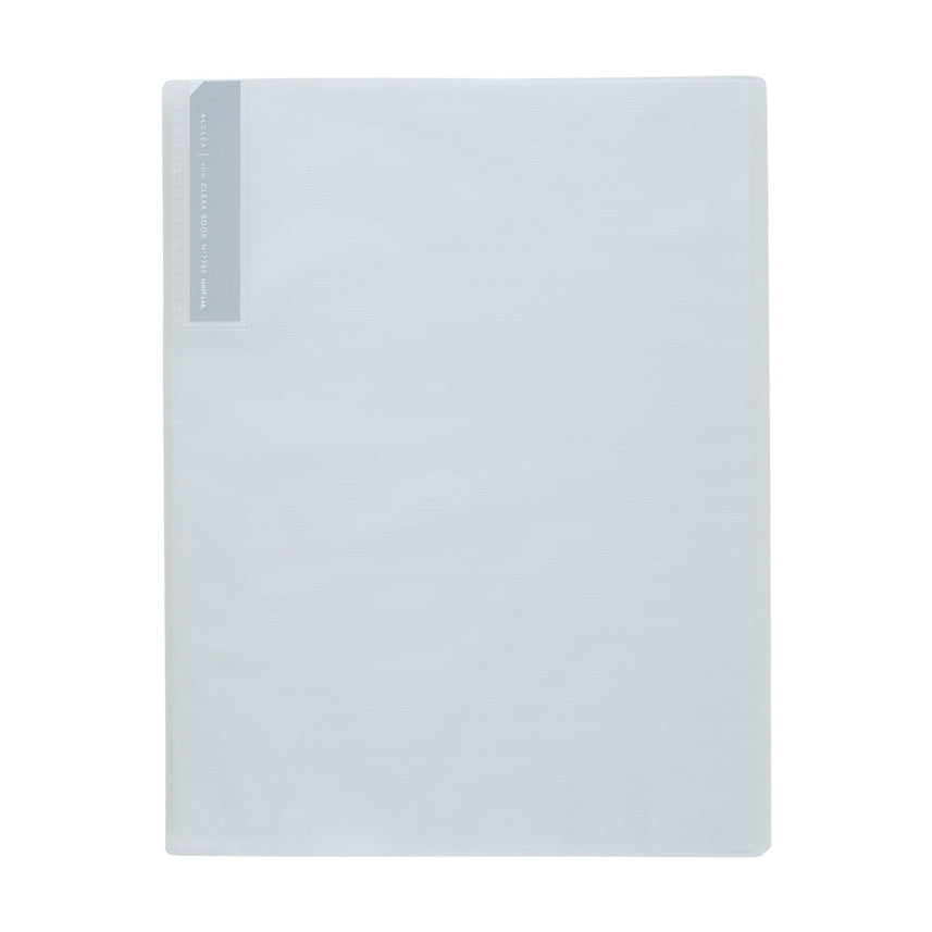 ALCLEA Antibacterial Slim Clear Book 10 Pockets