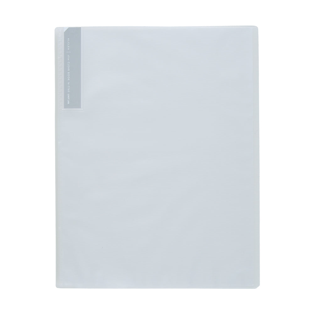 ALCLEA Antibacterial Slim Clear Book 10 Pockets