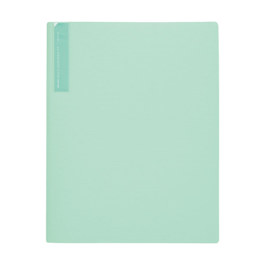 ALCLEA Antibacterial Slim Clear Book 10 Pockets