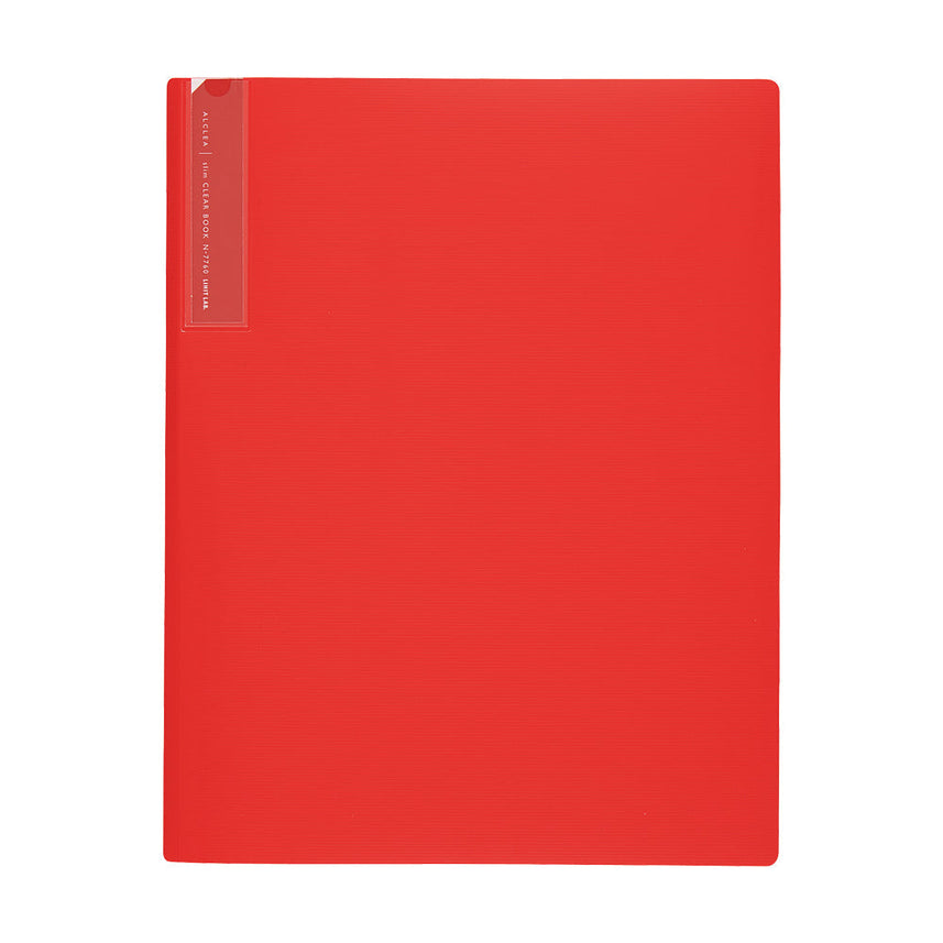 ALCLEA Antibacterial Slim Clear Book 10 Pockets
