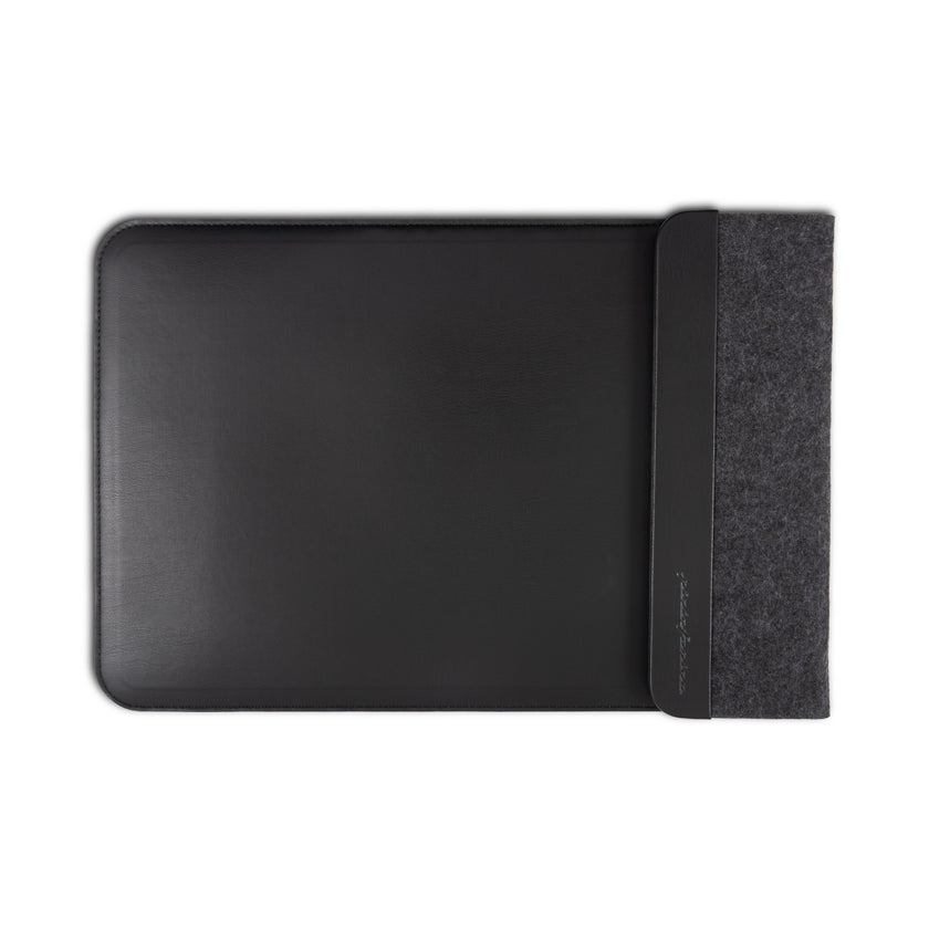 Pininfarina Note Pro Notebook Holder with Wireless Charging – Black