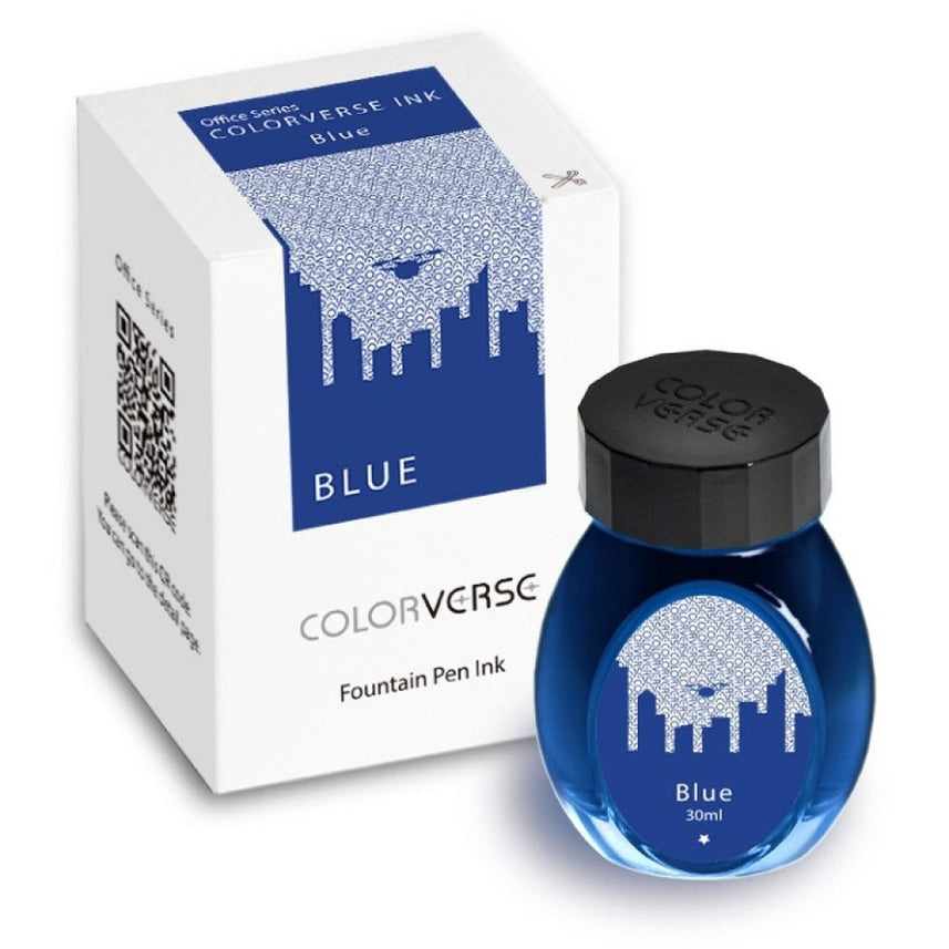 Colorverse | Office Series | Ink Bottle | Blue | 30ml - penpencilink