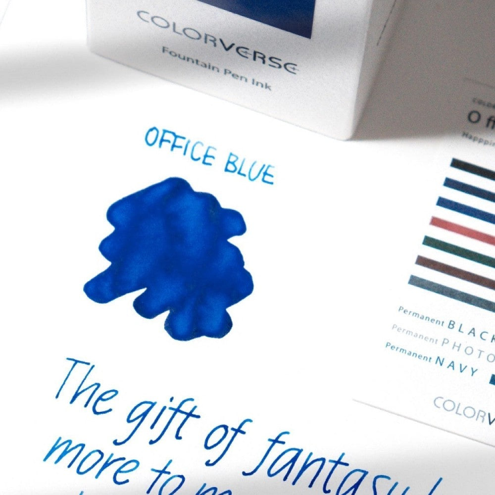 Colorverse | Office Series | Ink Bottle | Blue | 30ml - penpencilink