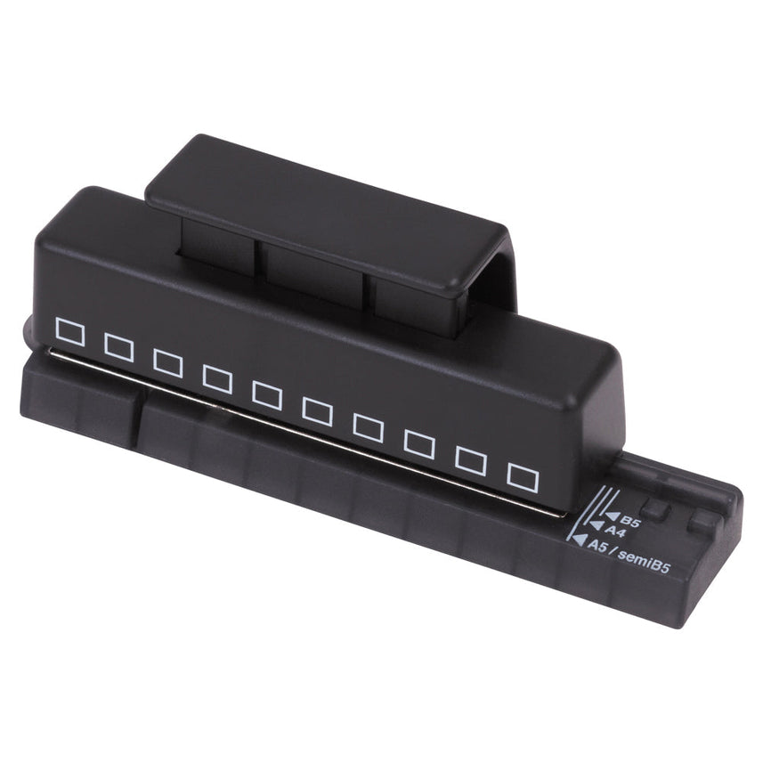 One third punch square hole