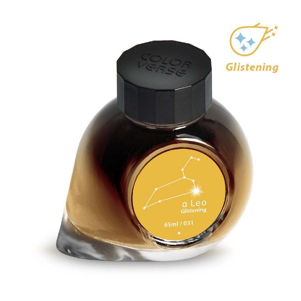 Colorverse Project Ink Alpha Leo Glistening Fountain Pen Ink – 65ml