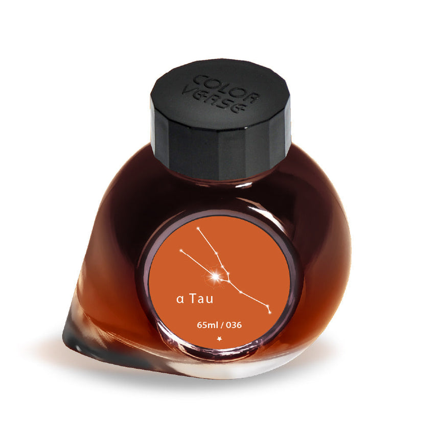 Colorverse Fountain Pen Ink | Orange | Project Ink | α Tau- 65ml
