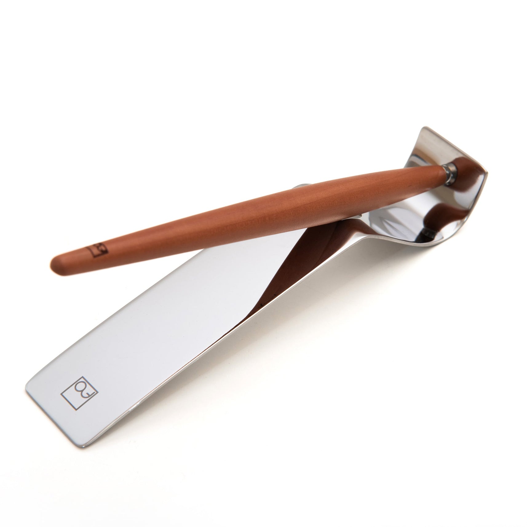 Pininfarina | Forever Piuma | Ballpoint Pen | Pear Wood | Stainless Steel Desk Stand