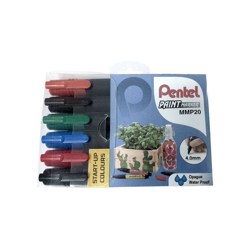 PAINT MARKERS - 6 PC SET