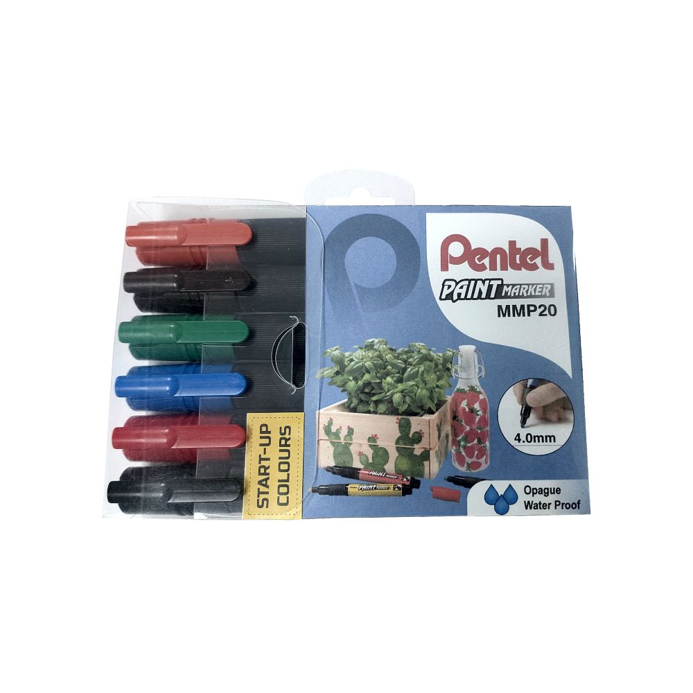 PAINT MARKERS - 6 PC SET