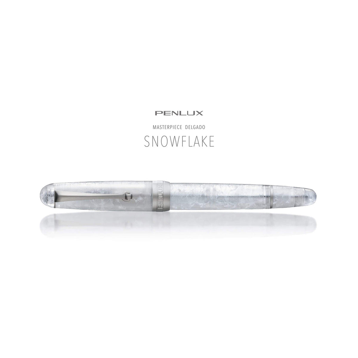 Penlux Masterpiece Delgado Snowflake Fountain Pen