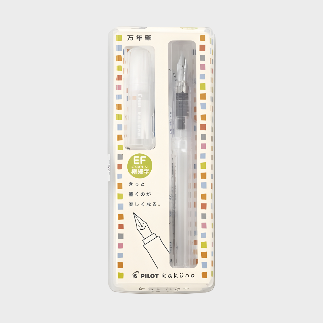 Non Color Pilot | Fountain Pen | Extra Fine | Non-Color | Kakuno | FKA-1SR-NC ...