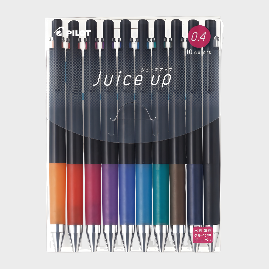Pilot | Gel Pen | 0.4mm Ultra-Fine | Juice Up | 10 Color Set | LJP200S4-10C