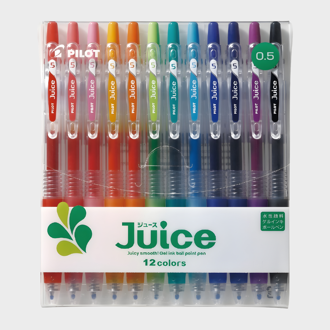 Pilot | Gel Pen | 0.5mm Extra-Fine | Juice | 12 Color Set | LJU120EF-12C
