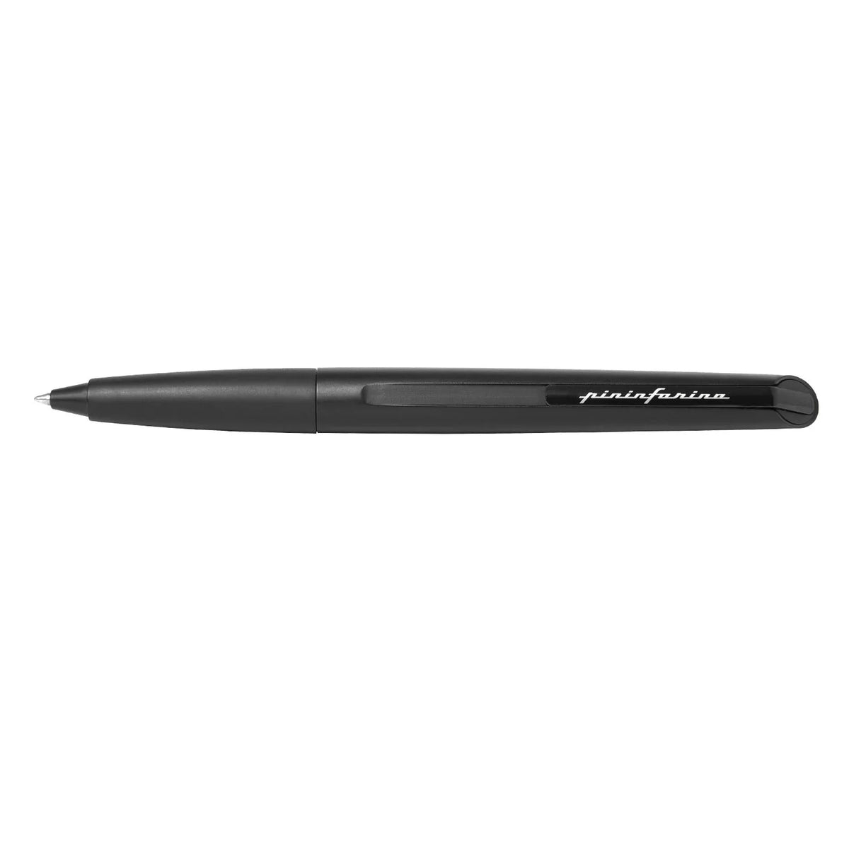 Pininfarina PF Two Black Retractable Ballpoint Pen with Twist Mechanism