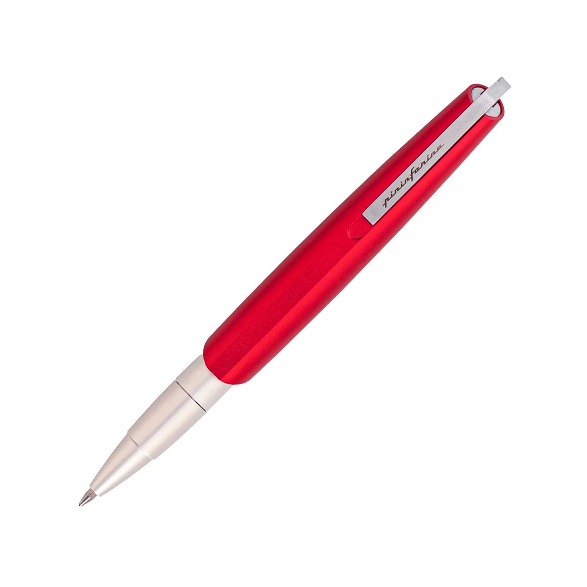 Pininfarina PF Go Red Retractable Ballpoint Pen with Twist Mechanism