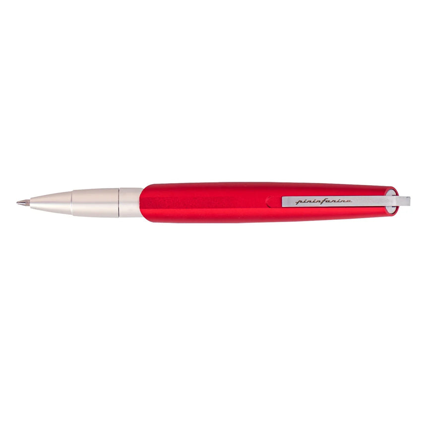 Pininfarina PF Go Red Retractable Ballpoint Pen with Twist Mechanism