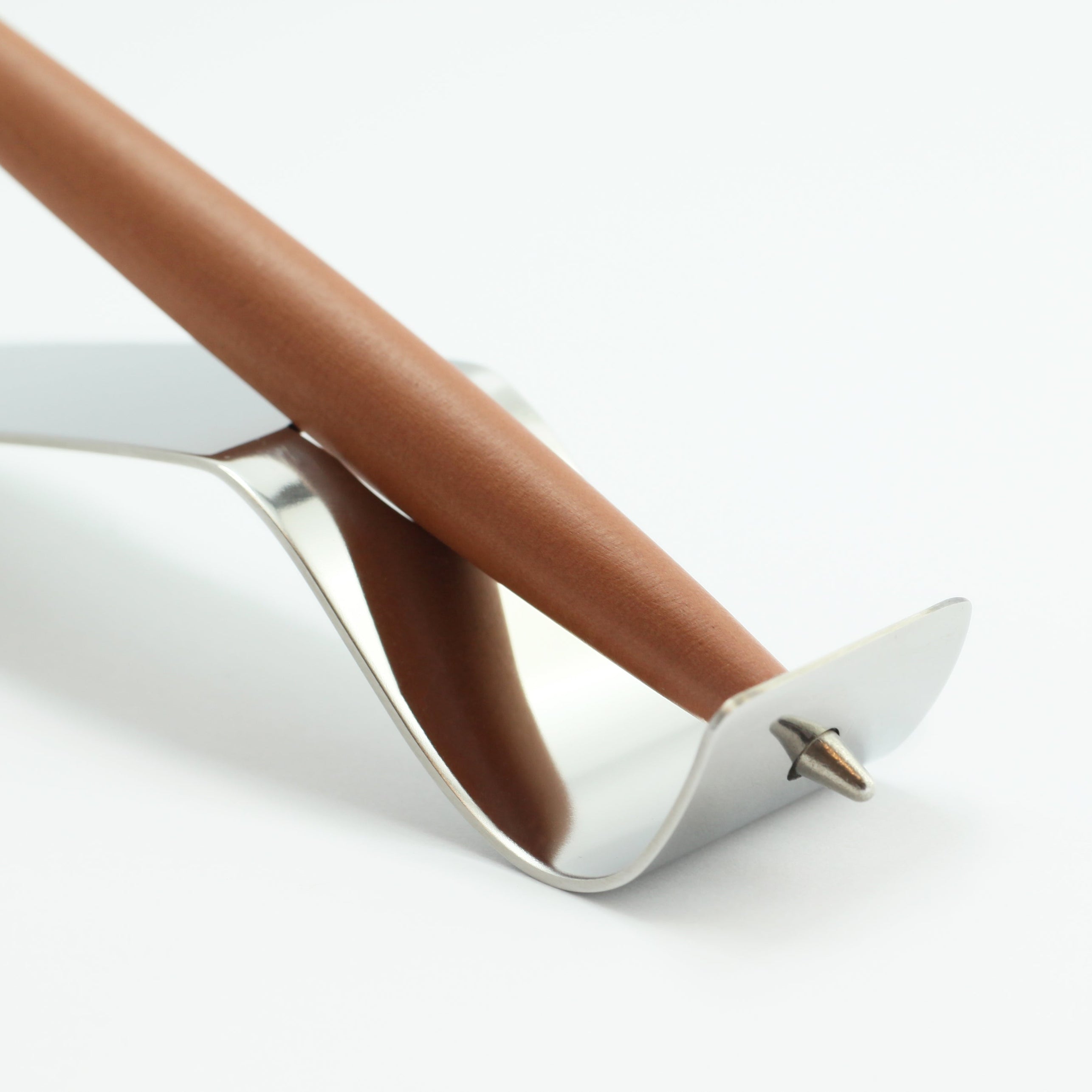 Pininfarina | Forever Piuma | Ballpoint Pen | Pear Wood | Stainless Steel Desk Stand
