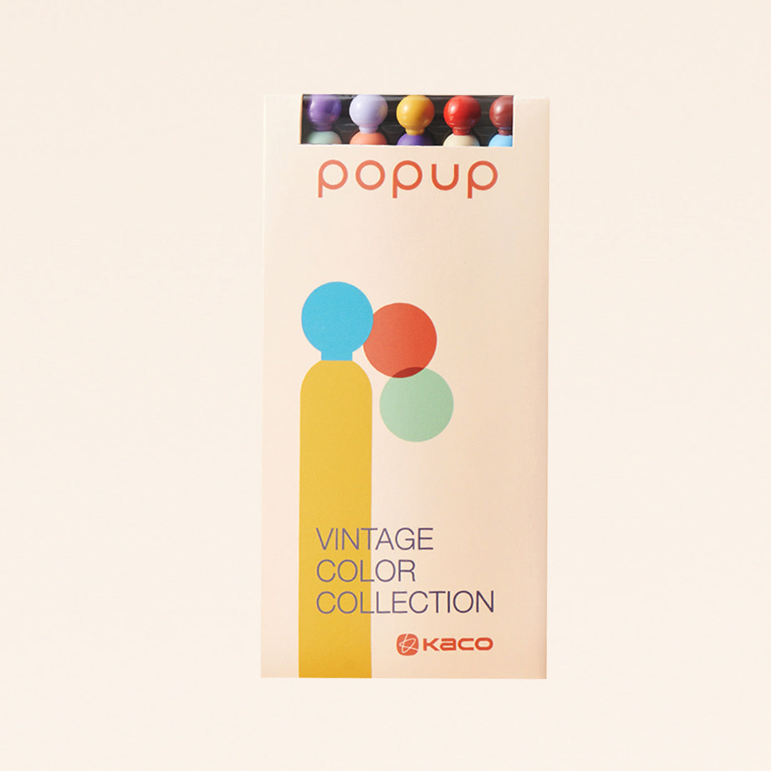 Popup Vintage Party Gel Pen Set