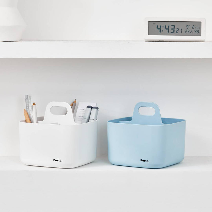 Litem | Portable | Stackable | Organizer | Grey| Porta Vita | For Office  Home & Kitchen