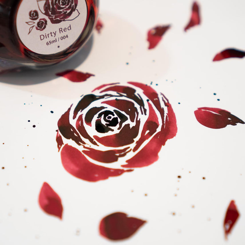 Colorverse | Project Series | Fountain Pen Ink | Dirty Red | 65ml
