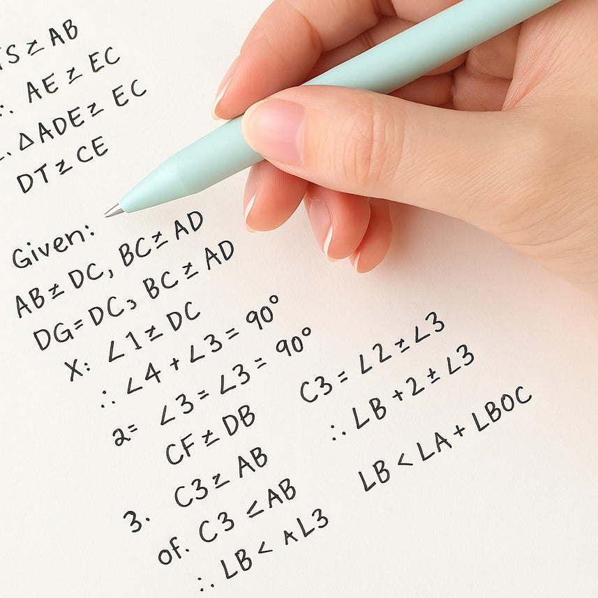 Pure Green Hills Recycled Plastic Gel Pen Set